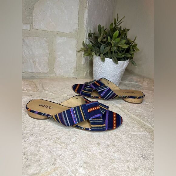 Vaneli Cross-Band Heeled Sandals Brook sz 8 wide - Picture 3 of 6